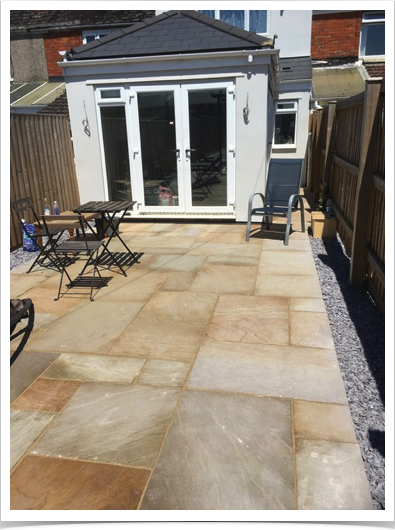 Sandstone Patio